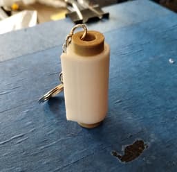 Stretch Roll Keychain - No Multicolor System 3d model