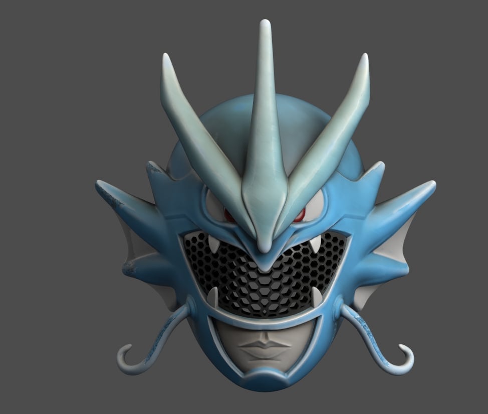 Poke Ranger Gyrados 3d model