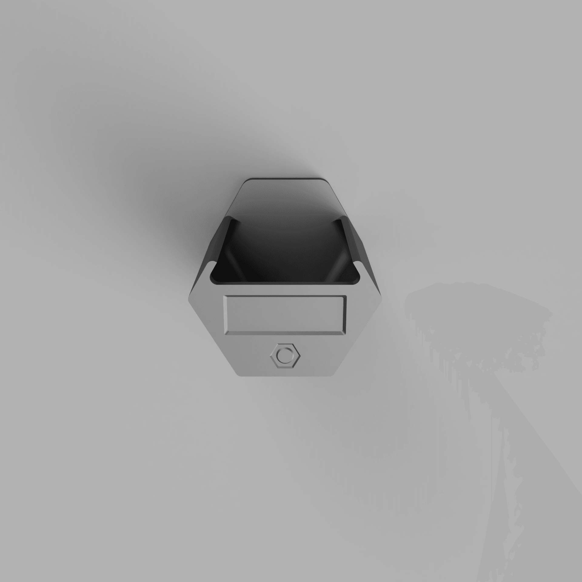 FrogStorage Bestagon - Nuts Single Compartment 60mm.stl 3d model