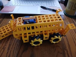 Mecanum Wheeled Car 3d model