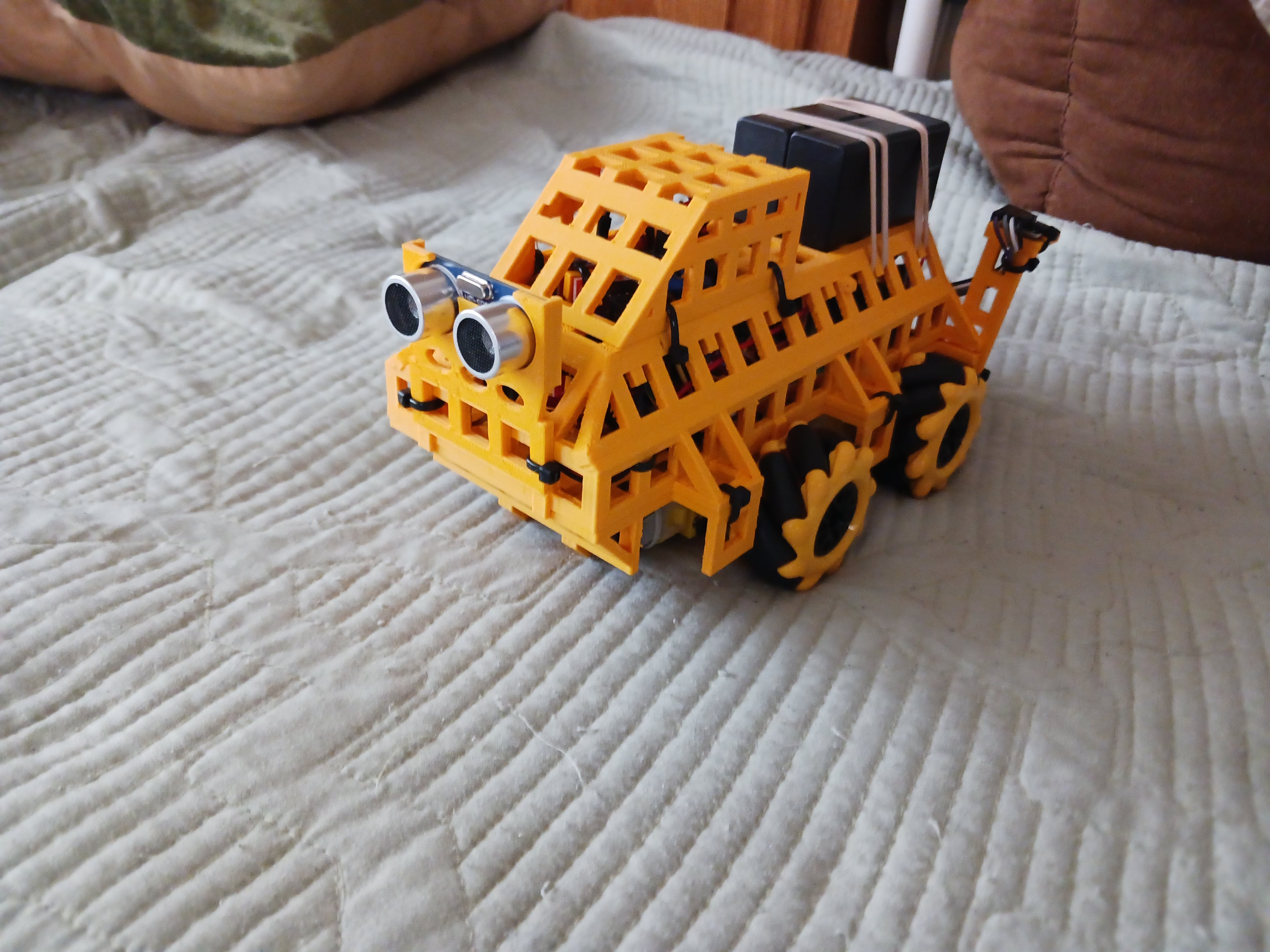 Mecanum Wheeled Car 3d model