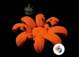Foldable Jack o'Lantern - Carved face V 2.0 3d model
