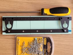 Modular Key Organizer - Parametric Text - No MMU 3d model