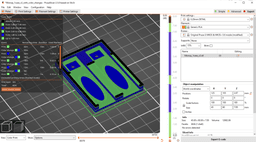 Modular Key Organizer - Parametric Text - No MMU 3d model