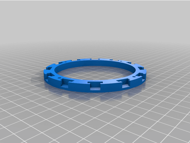 Kinetic Sculpture Reverse Engineered CAD Model 3d model