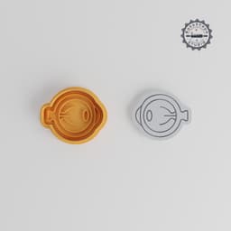 Eye Shape Cutter & Stamp, Cookie & Fondant Tool, Set of 6, S/M/L Sizes PRODUCT_2855 3d model