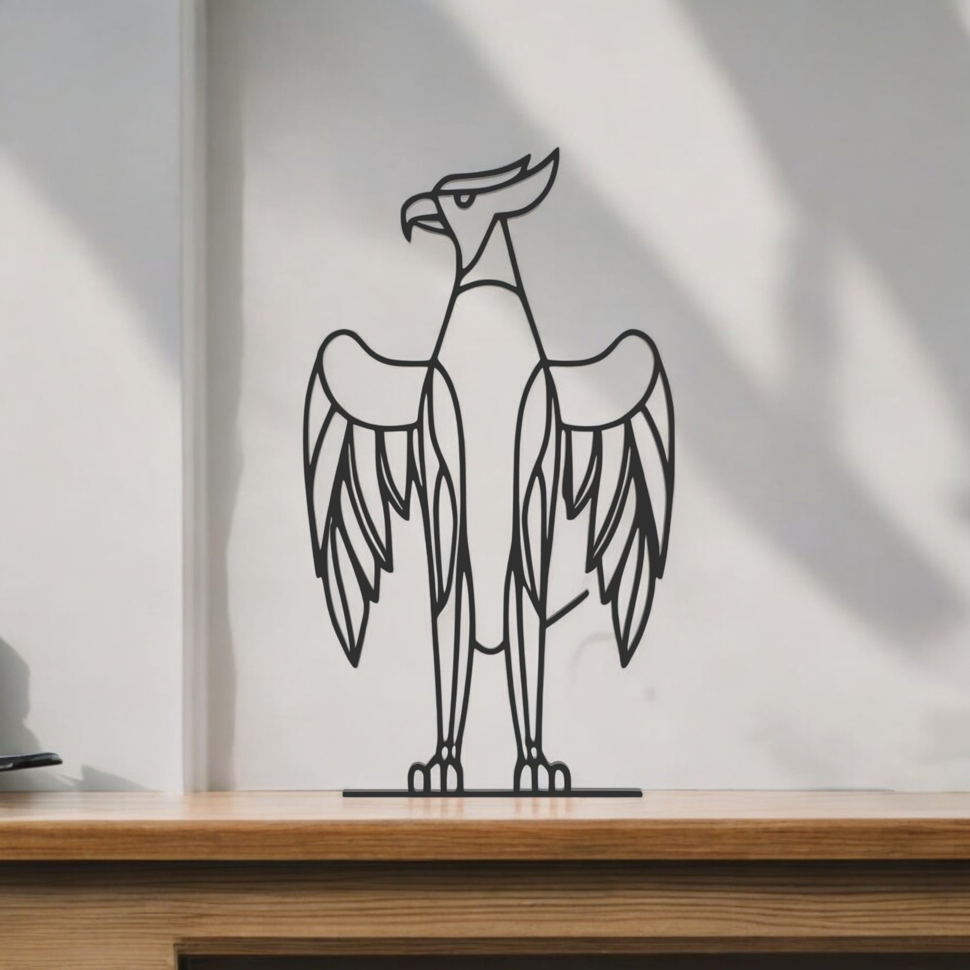 Griffin Line Art - Desktop Line Art 3d model