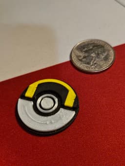 Ultra Ball Token 3d model