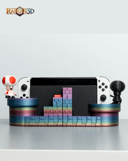 Mario Nintendo Switch Stand – Power Up Your Gaming Setup! 3d model