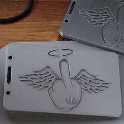 Flying F*ck ID Holder 3d model