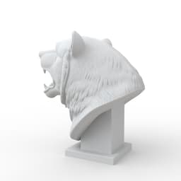 Bear Head 3d model