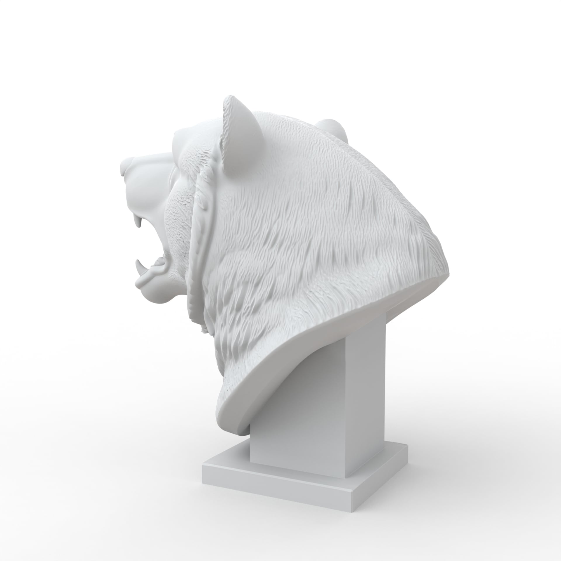 Bear Head 3d model