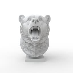 Bear Head 3d model