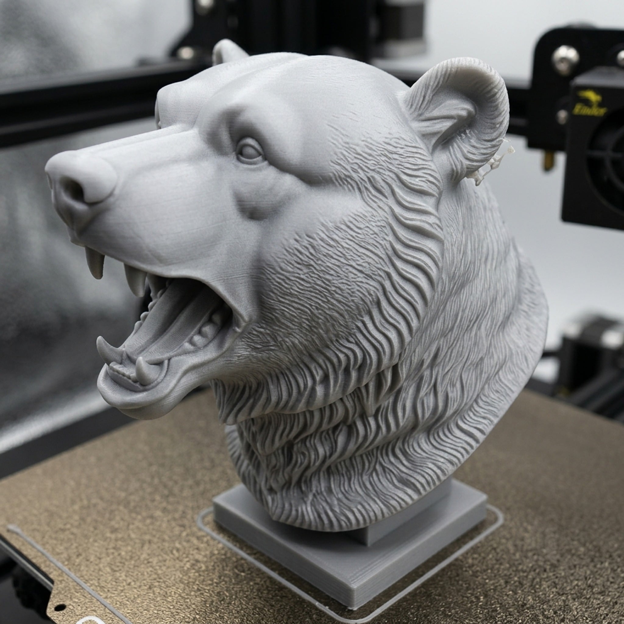 Bear Head 3d model