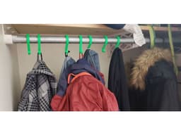 Coat hook For Pole-rod 3d model