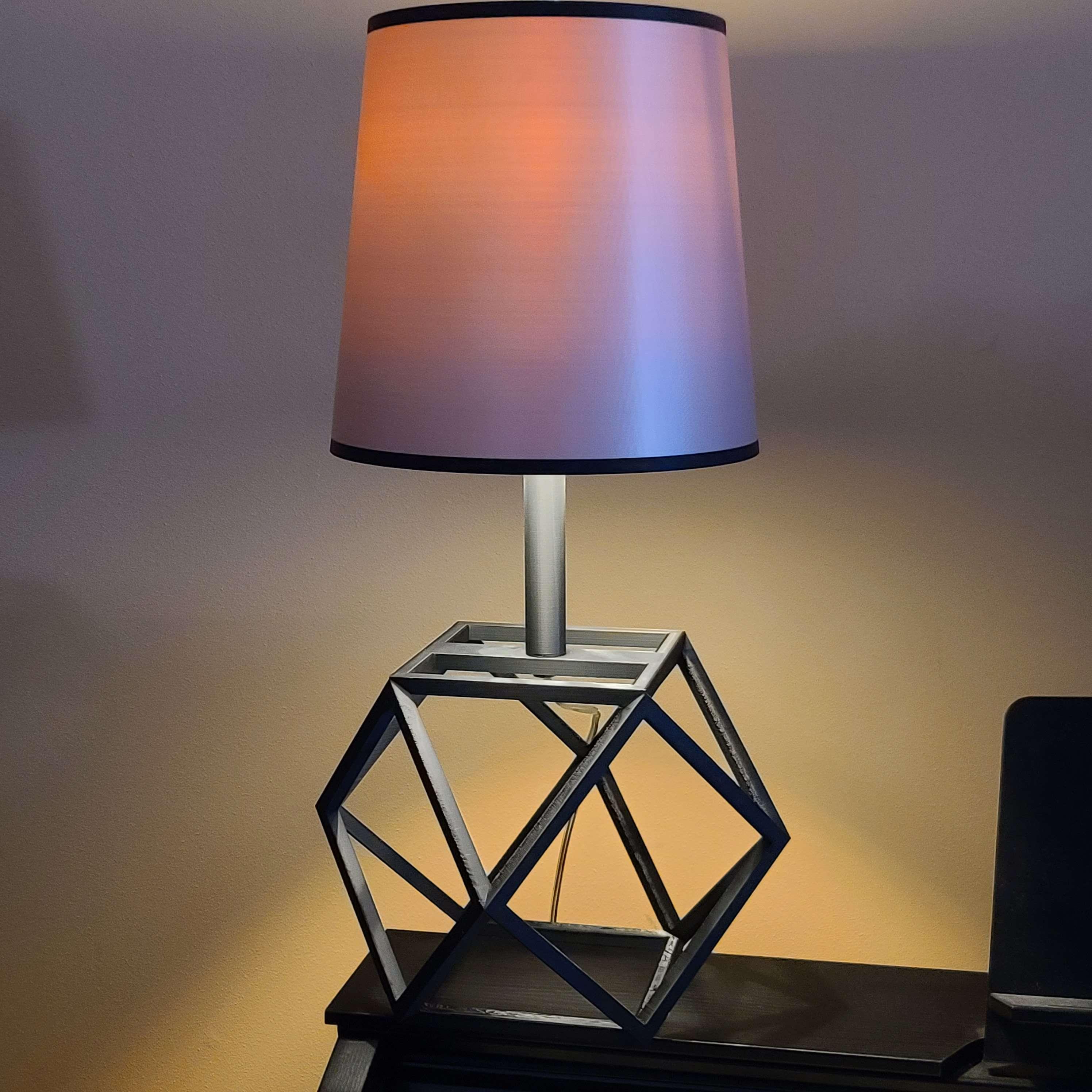 Geometric Lamp & Shade 3d model