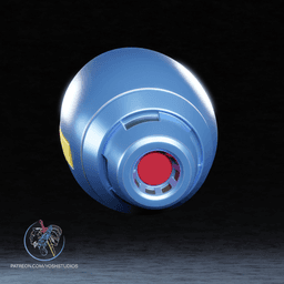 Mega Man Blaster 3D Printer STL File 3d model