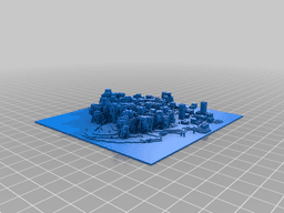 Minecraft Mangrove Island 3d model