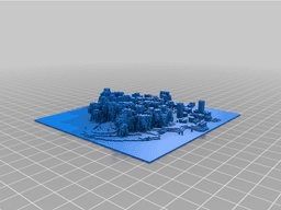 Minecraft Mangrove Island 3d model
