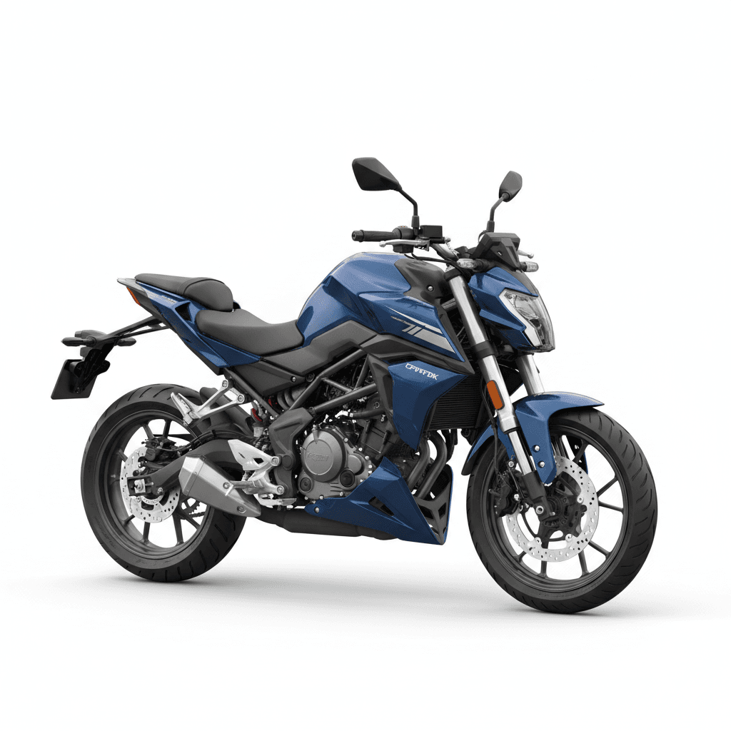 Motorcycle : CFMOTO 250NK Naked Street Motorcycle 3d model