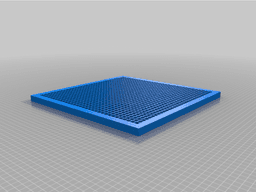 LED RGB Matrix WS2812B ESP32 WLED 32x32 round square grid screen IKEA picture frame diffusor sound active 3d model