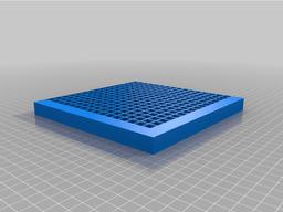 LED RGB Matrix WS2812B ESP32 WLED 32x32 round square grid screen IKEA picture frame diffusor sound active 3d model