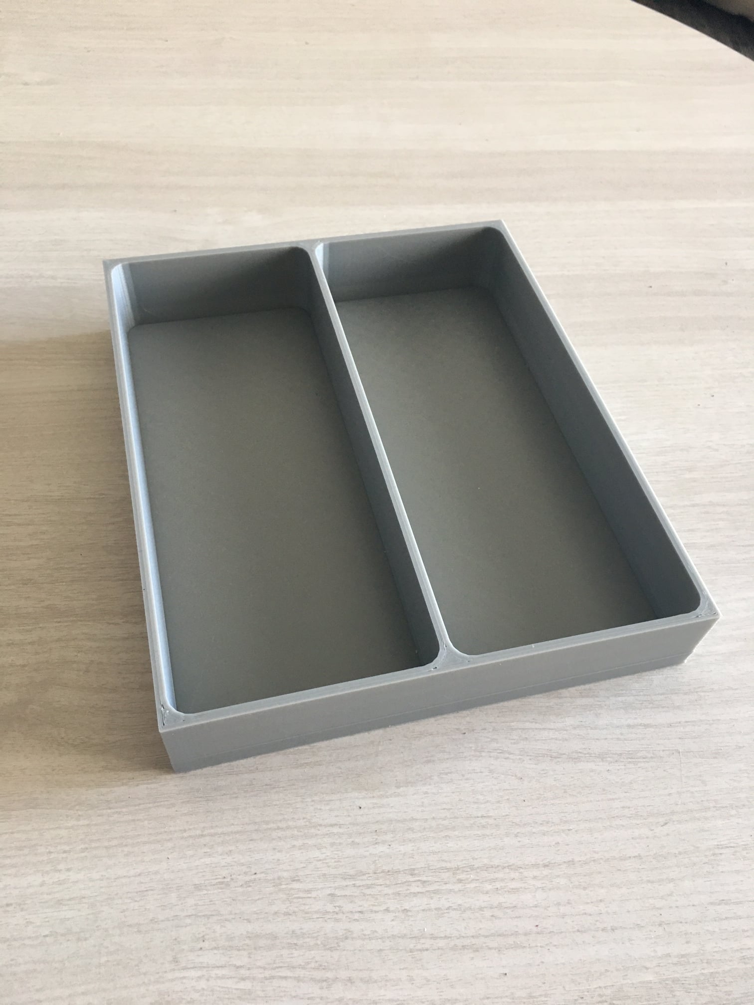 Double drawer organizer (low profile) 3d model