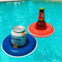 Pool Floaty for Drinks, This Summer Must-Have, Floating Donut for Beer and Cans 3d model