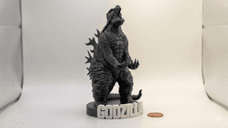 Godzilla Controller Holder 3d model