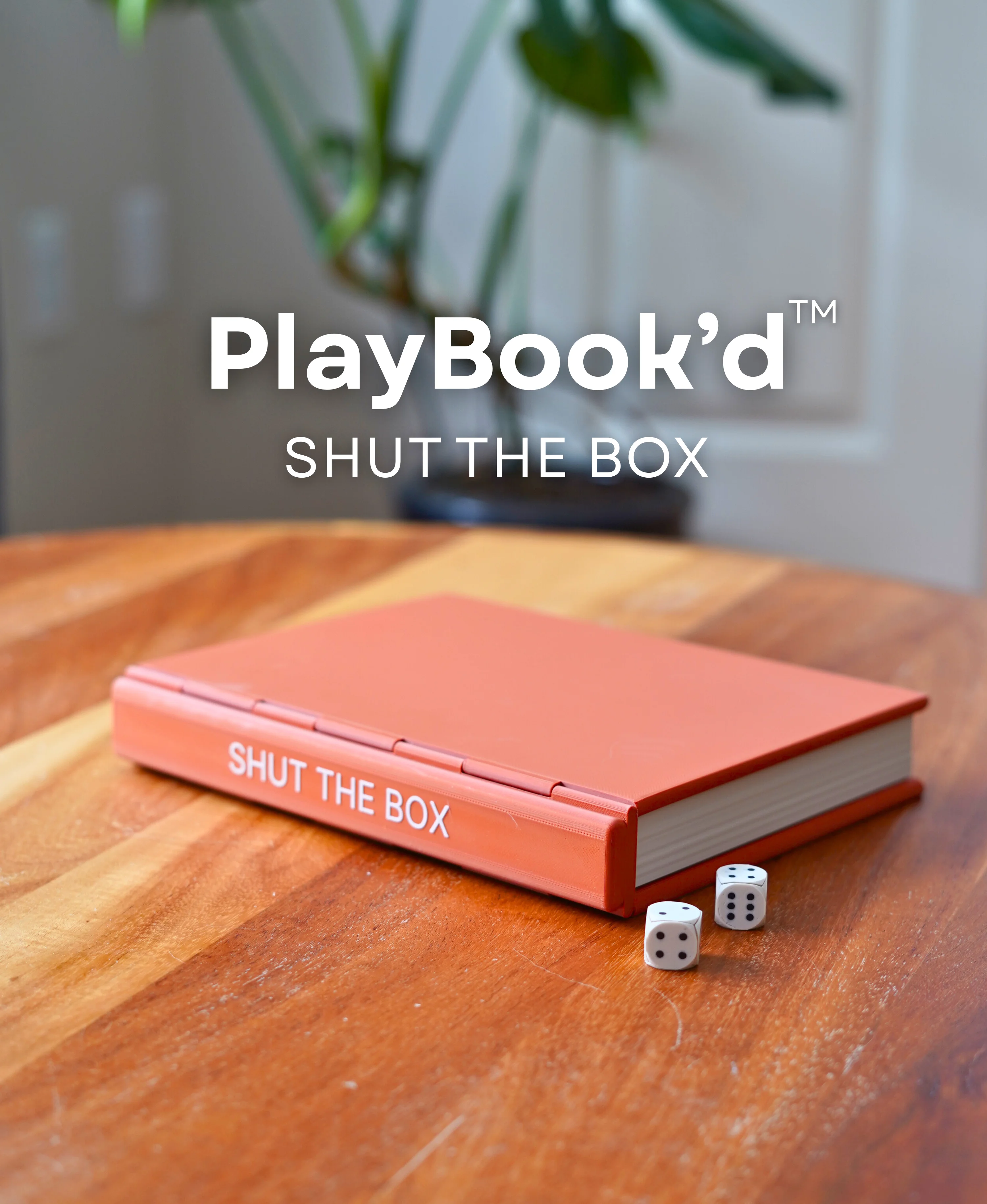 PlayBook'd - Shut the Box 3d model