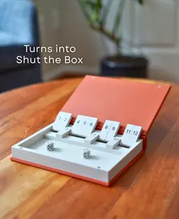 PlayBook'd - Shut the Box 3d model