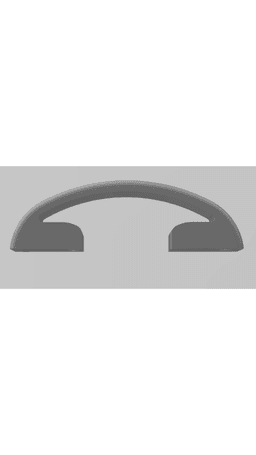 Small Magnetic Cable Clip for Cable Management 3d model