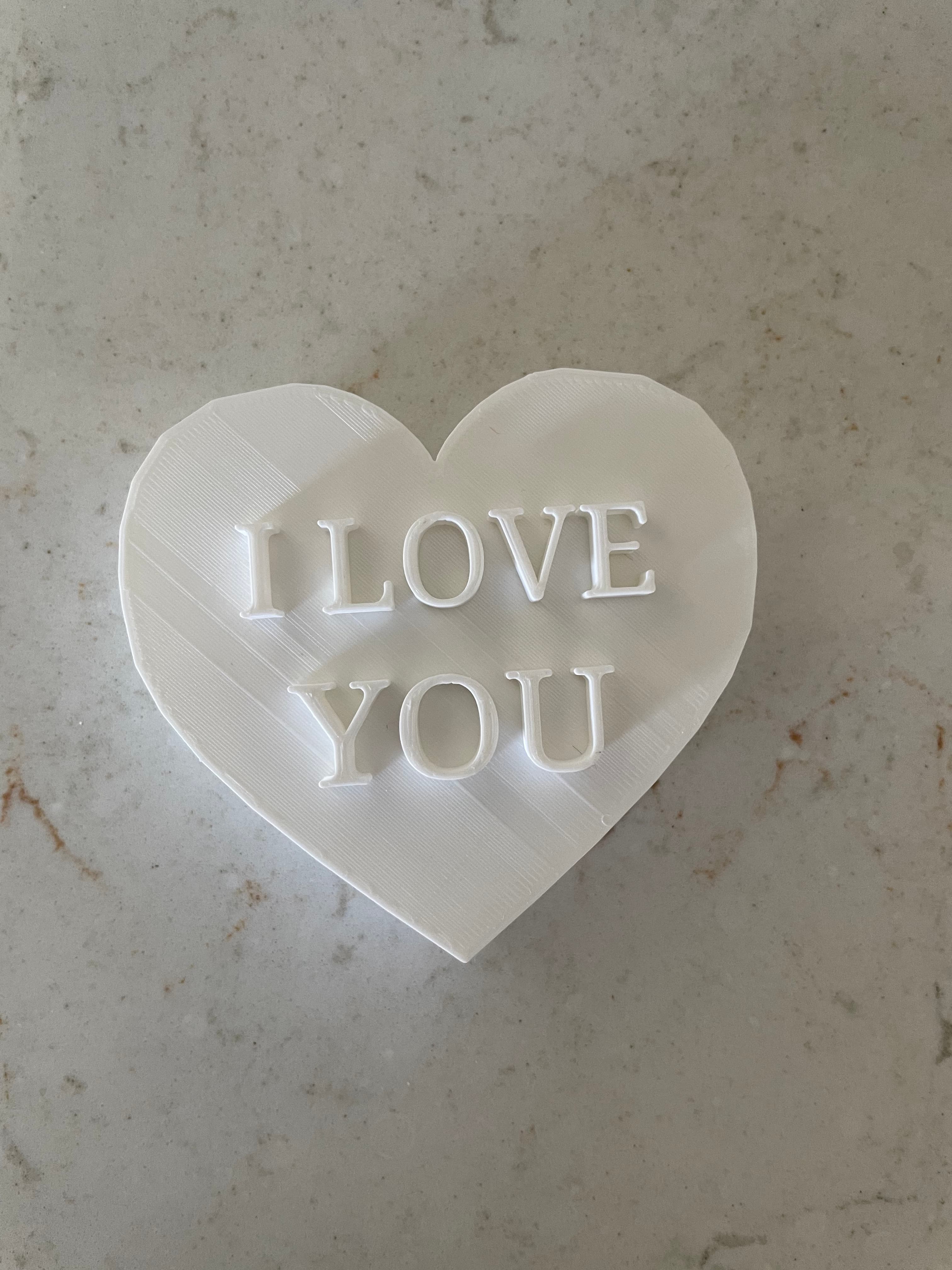 Mothers day heart..stl 3d model