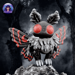 Chibi Cryptids - Mothman 3d model