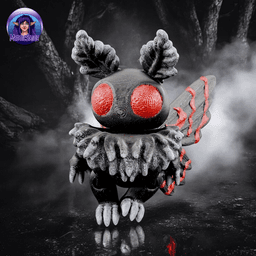 Chibi Cryptids - Mothman 3d model