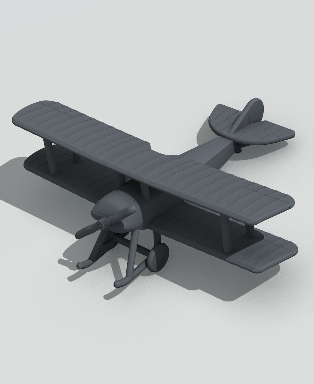 1:144 Sopwith Tabloid 3d model