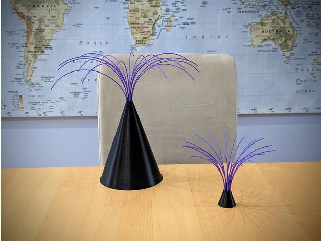 Filament Explosion Part Hat and Place Marker 3d model