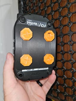 Metabo 3.6v Battery Charger Mount - Multiboard 3d model