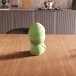 Grumpy Streetwear Character Figurine 3d model