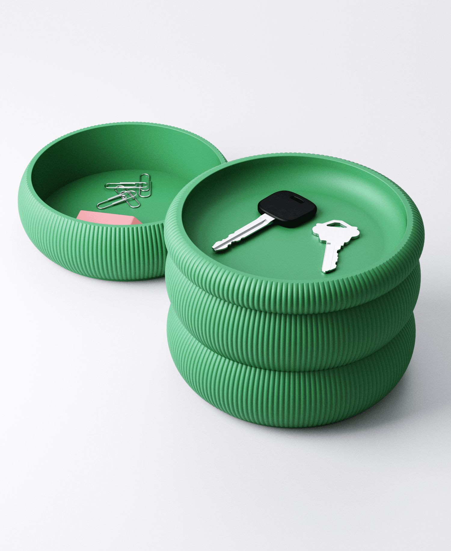 Round Stackable Organiser 3d model
