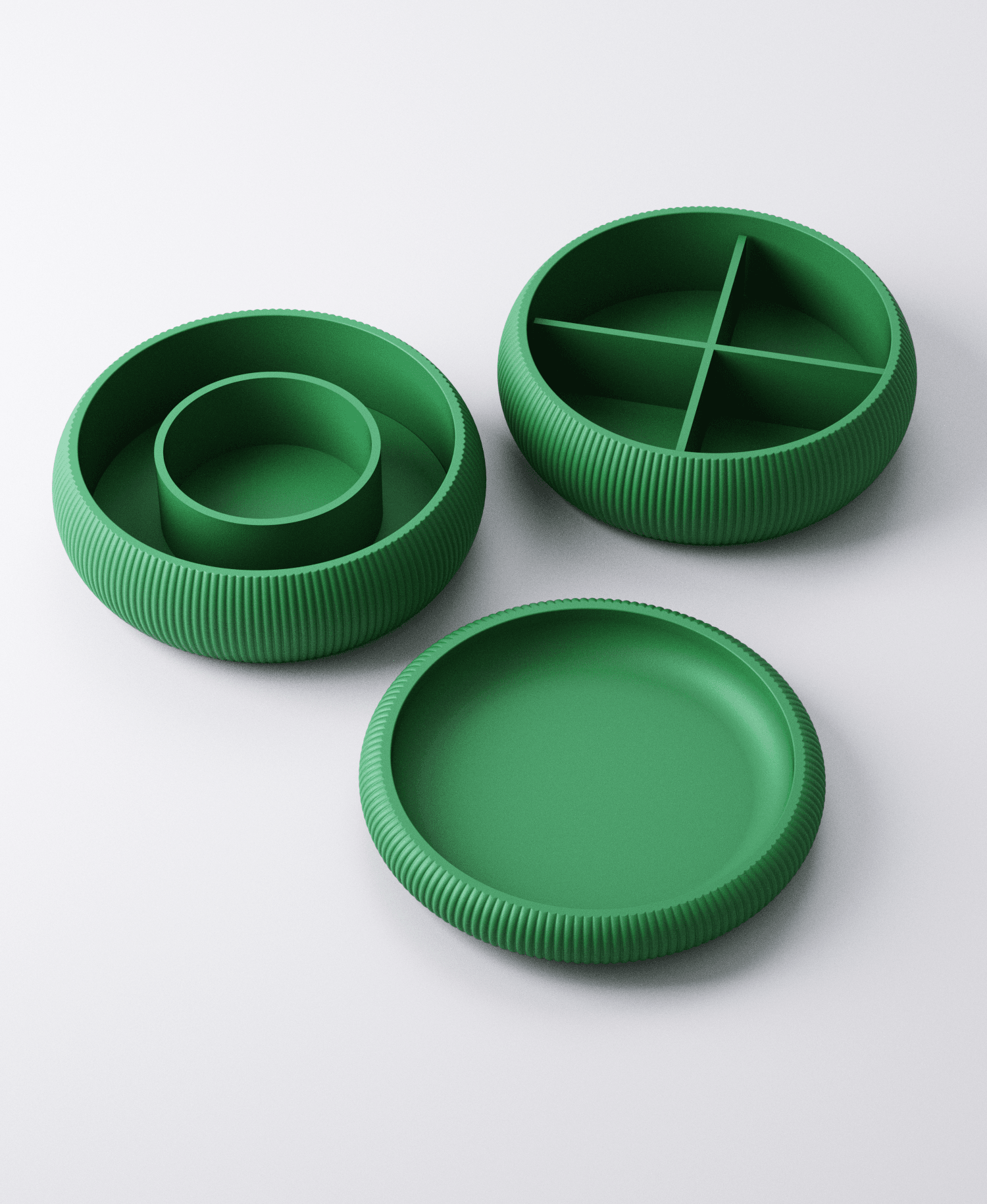 Round Stackable Organiser 3d model