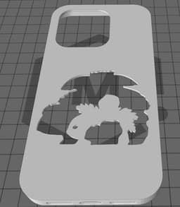 iphone 14 pro Bulbasaur evo case 3d model