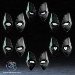Spider-Pool Helmet 3D Printer STL File 3d model