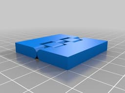 Reversible Hinge 3d model