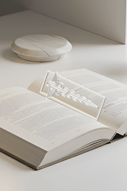 Bookmark, Gift Idea 3d model