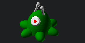 Brain Slug (animated) 3d model
