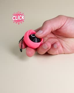 Squid Game Guards Fidget Clicker Keychain 3d model