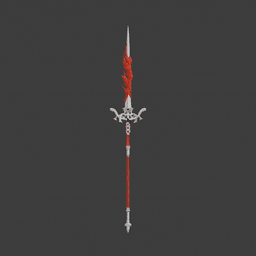 Spear of the Impaler from Messmer Elden Ring Shadow of the Erdtree 3d model