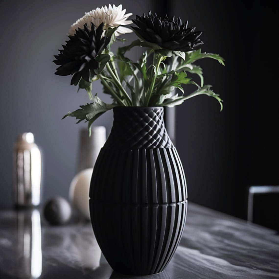 Aesthetic Cross Vase 3d model