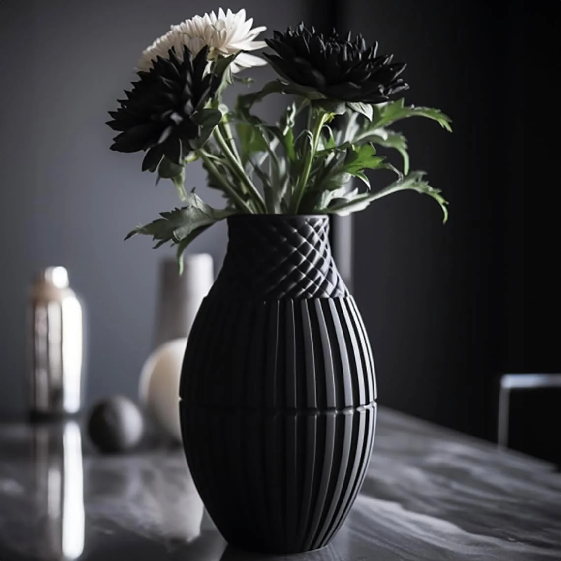 Aesthetic Cross Vase 3d model